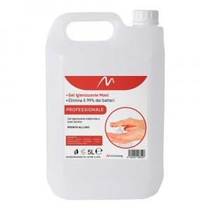 Gel désinfectant concentré pour les mains BACTERICIDA 5 LT