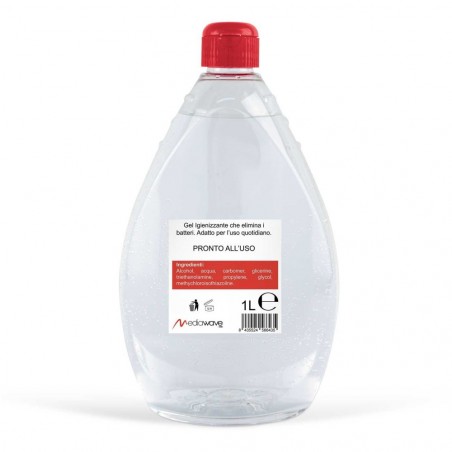 BACTERICIDA gel désinfectant pour les mains à usage professionnel 1 LT