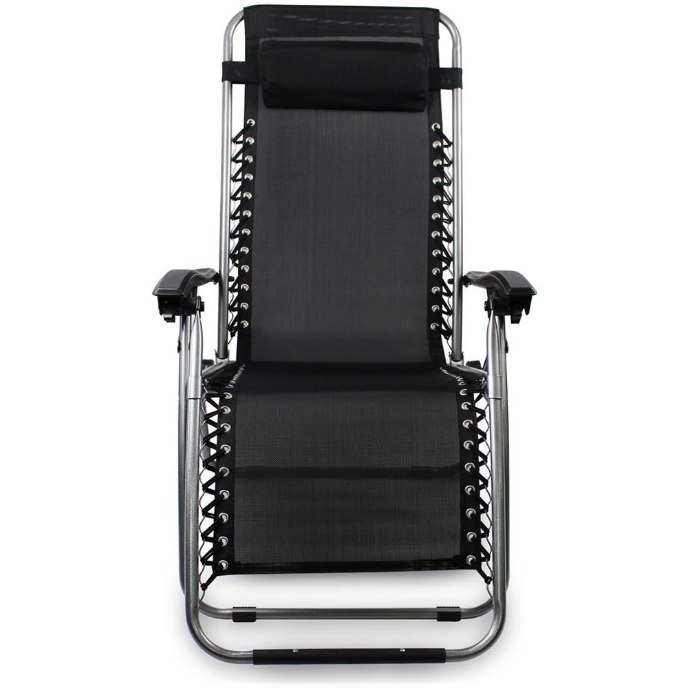 604001 EVERTOP Chaise de plage pliante et...