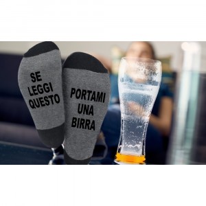Chaussettes imprimées unisexes drôles Apporte-moi une... 2