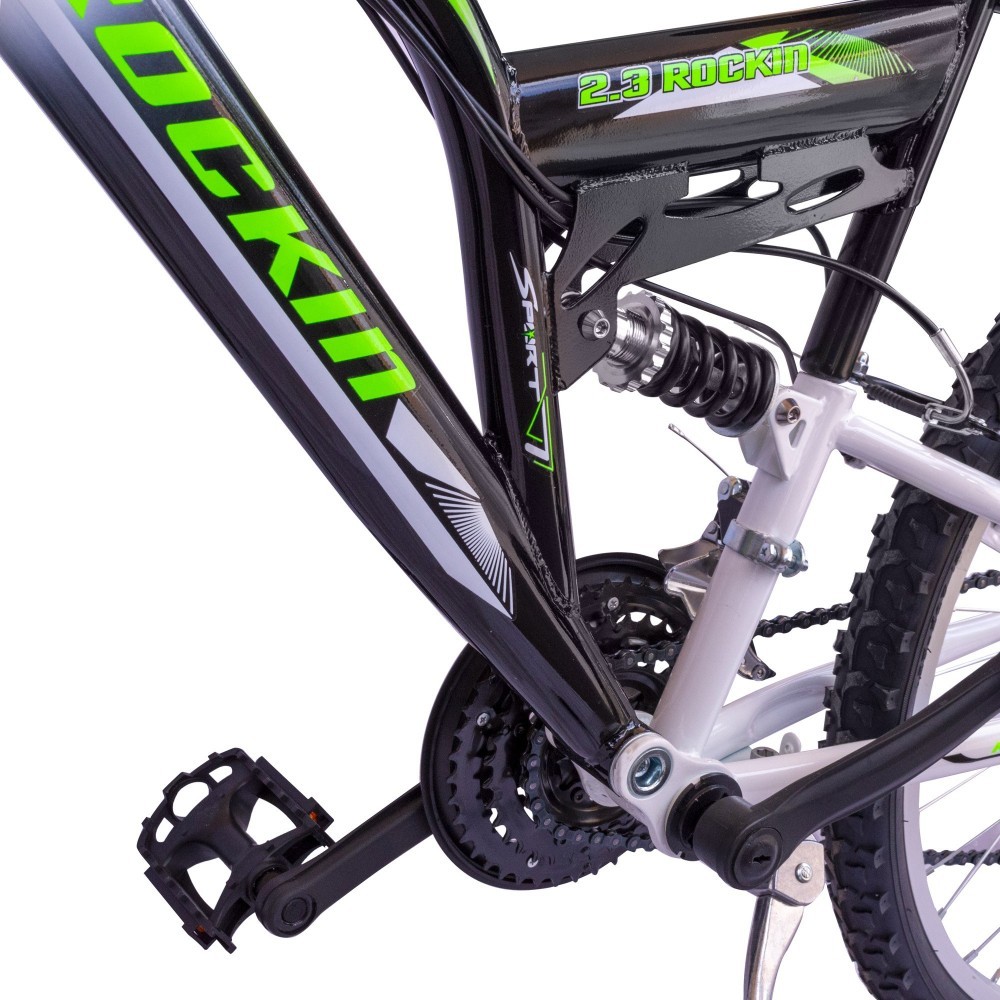 vélo 26" ROCKIN BIAMMORTIZZAT 2 freins et 12...
