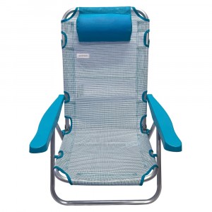 545119 ONSHORE chaise de plage inclinable en aluminium et... 2