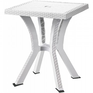 Table Rigoletto en résine de rotin gaufré KROPLAST pour... 2