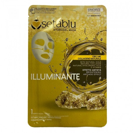 571050 Masque ÉCLAIRCISSANT 24k or naturel SETABLU collagène hydratant