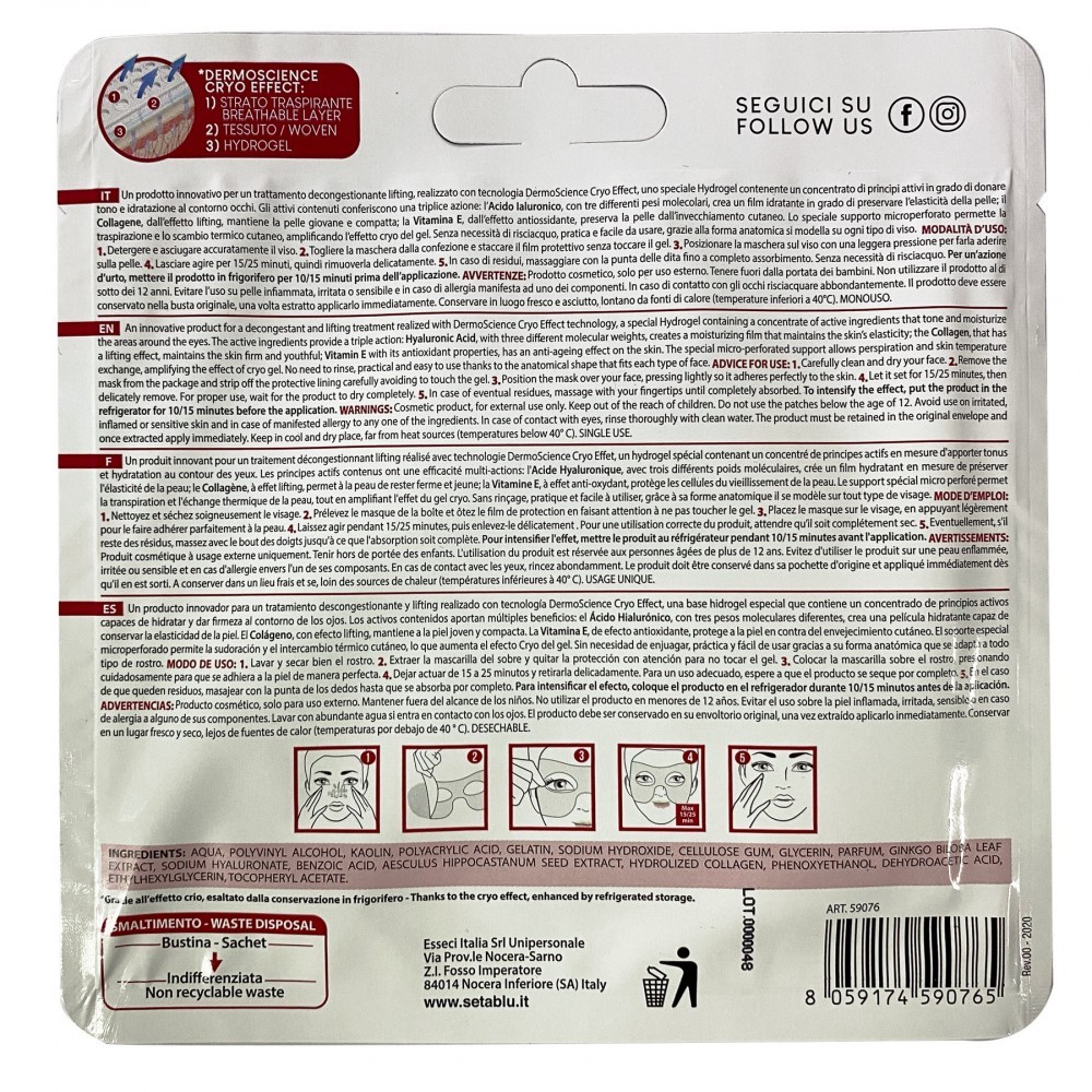 590765 SETABLU Hydrogel Perfect Lifting Masque...