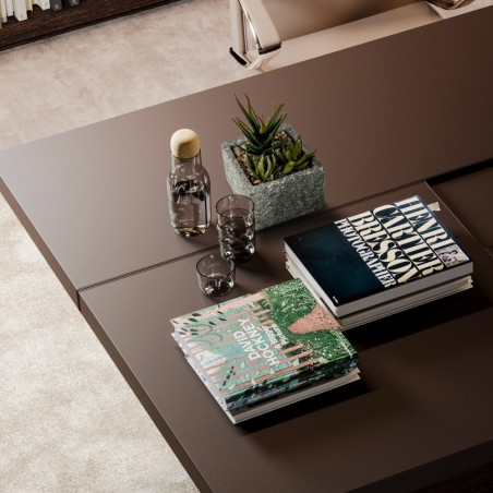 425114 ArtFlowers Plante succulente artificielle et vase en pierre 9x9x8hcm