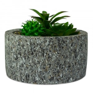 425145 ArtFlowers plante succulente artificielle pot de... 2