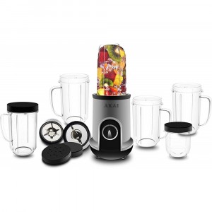 AKAI Blender 6 en 1 Robot multifonctionnel Magic Juicer...