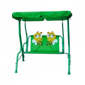 154847 Chaise à bascule enfants de jardin APE 2 sièges en...