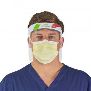 Écran de protection facial réglable 24x29 cm... 2