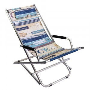 490099 OCEAN ONSHORE chaise de plage pliante avec accoudoirs