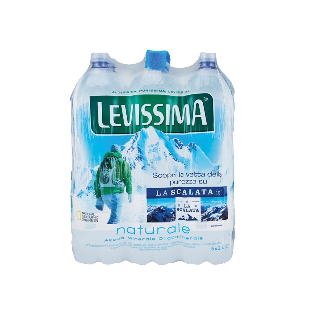 Eau minérale naturelle Levissima oligomineral 1,5 Lt (6 bouteilles)