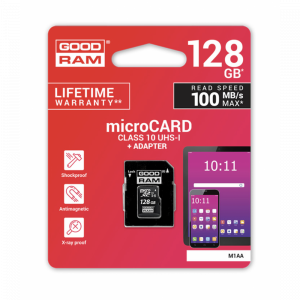 GOOD RAM carte mémoire 128 Go SD Class 10 100MB / s carte... 2