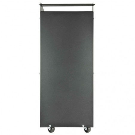 Art 601 Porte-bûches de chauffage en fer brun Artigianferro 32x42X80cm