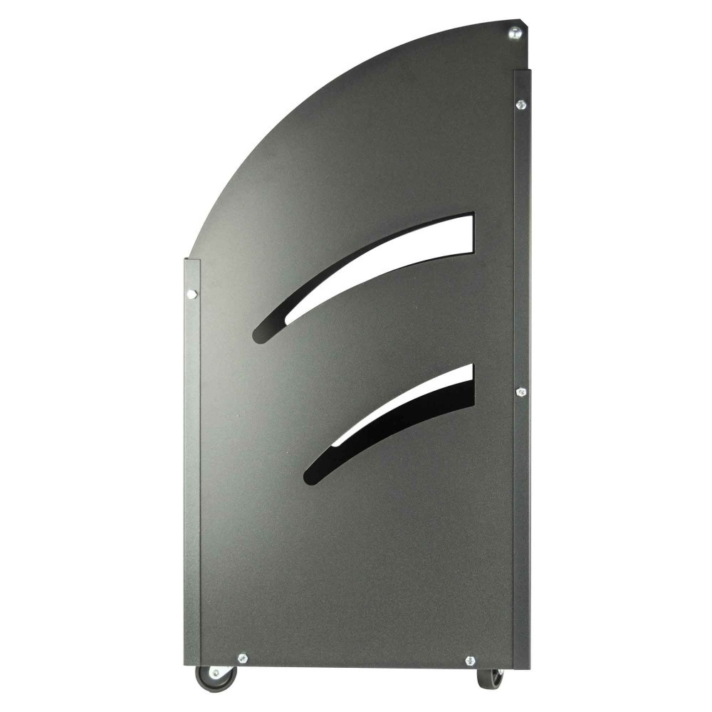 Art 601 Porte-bûches de chauffage en fer brun...