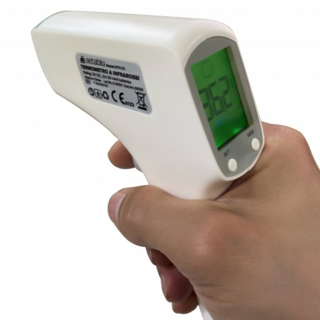 59250 SETABLU thermomètre numérique infrarouge sans contact lcd