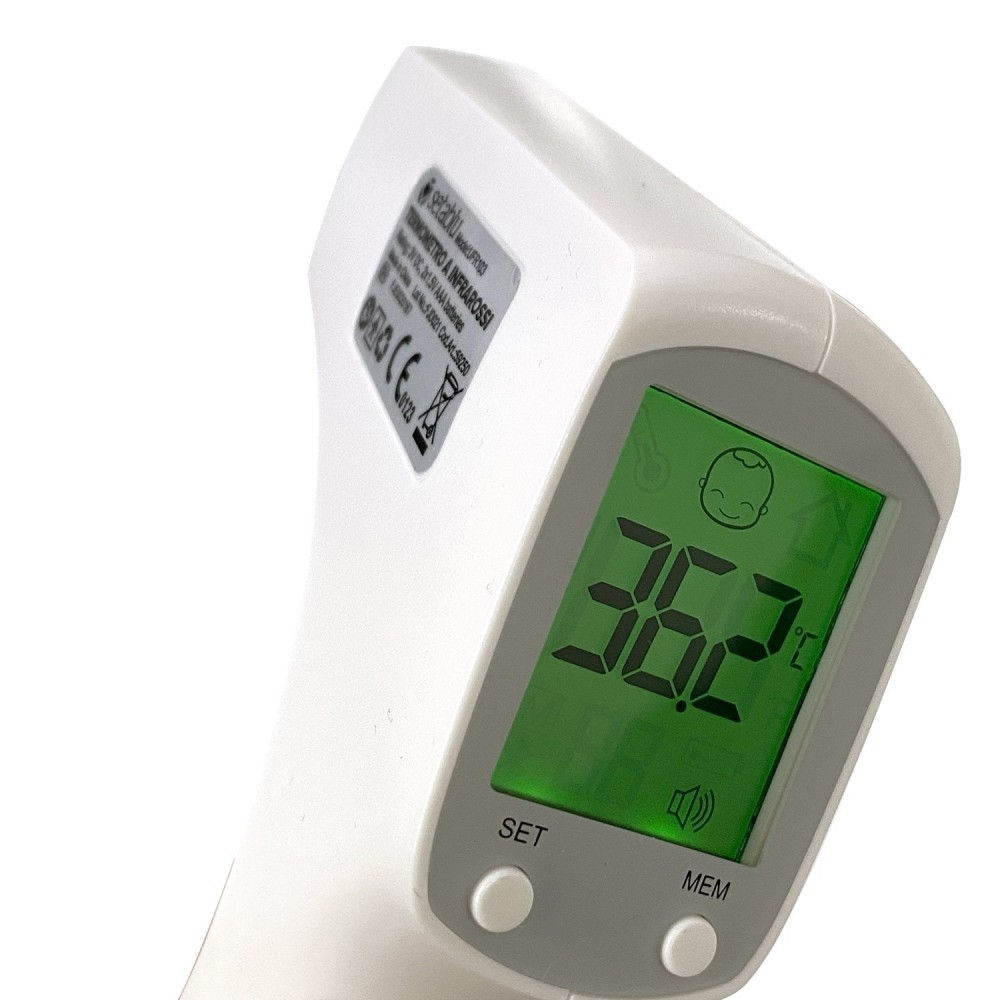 59250 SETABLU thermomètre numérique infrarouge sans contact lcd