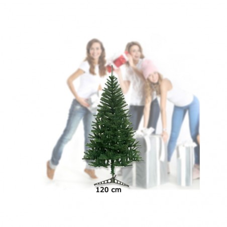 511011 Sapin de Noël 120 cm 200 pointes (artificiel) - PINO DELLE SORPRESE