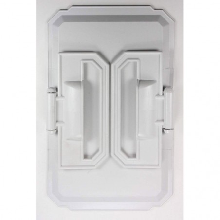 Plateau universel 30,5x19cm pour accoudoirs avec fixation par ressort