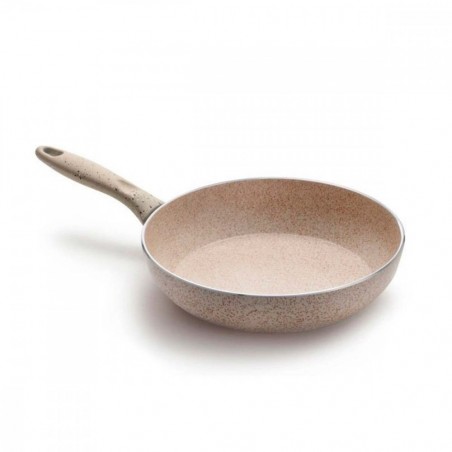 Poêle antiadhésive 32cm effet pierre Diamond Tech - GRANITO ROSA