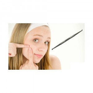 Aiguille d'extraction anti-acné pour points noirs -... 2