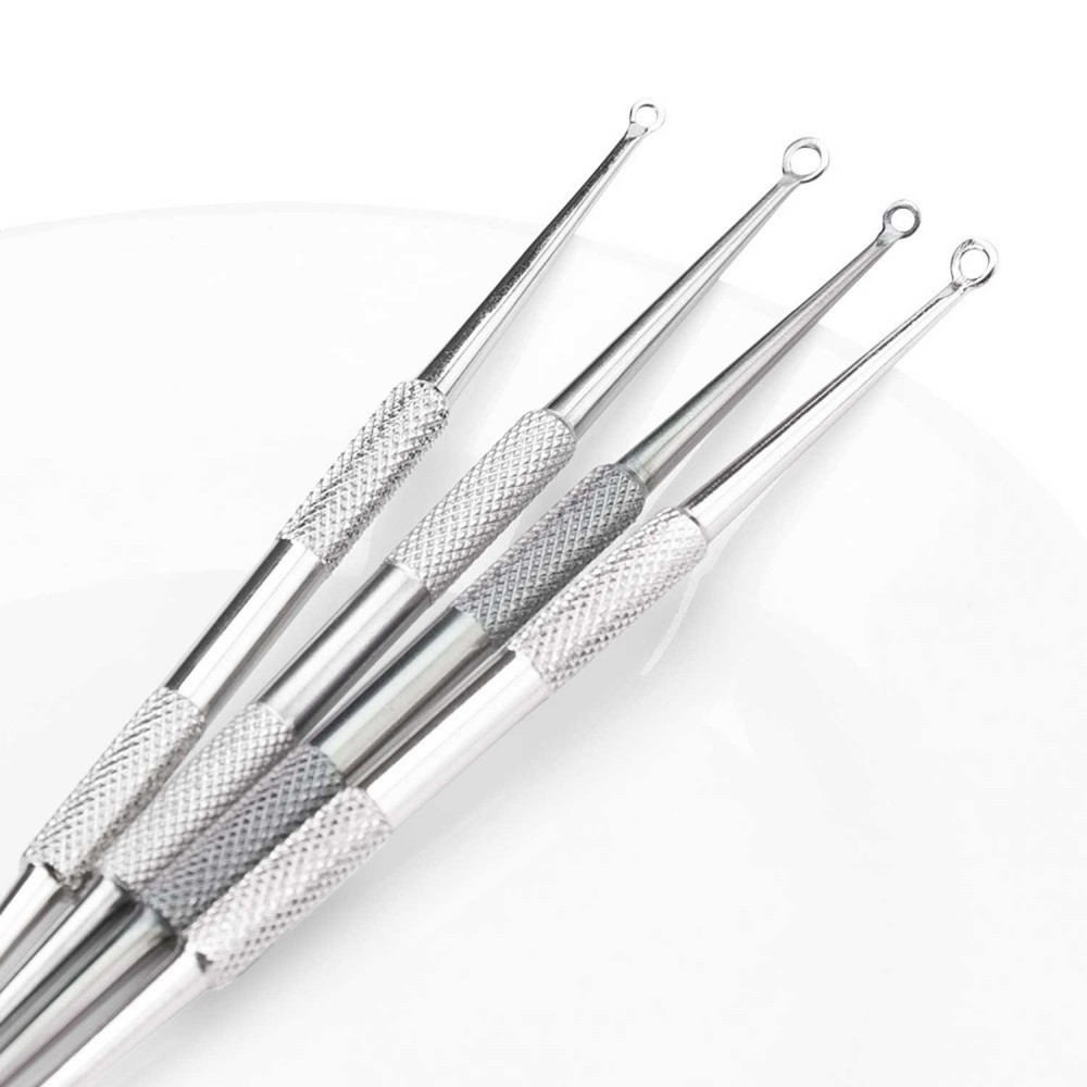 Aiguille d'extraction anti-acné pour points...