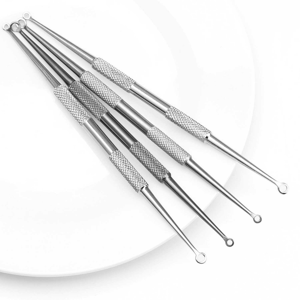 Aiguille d'extraction anti-acné pour points...