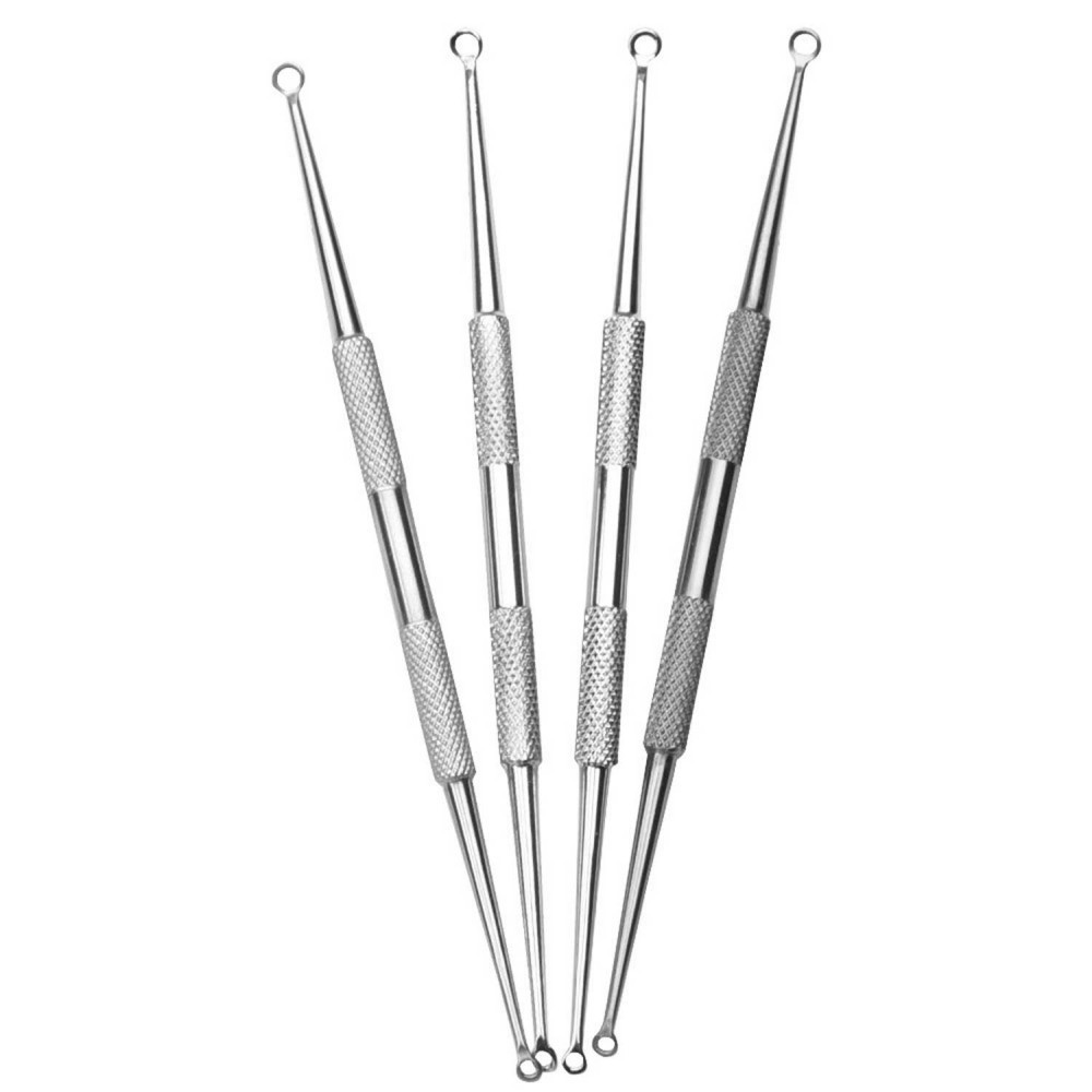 Aiguille d'extraction anti-acné pour points...