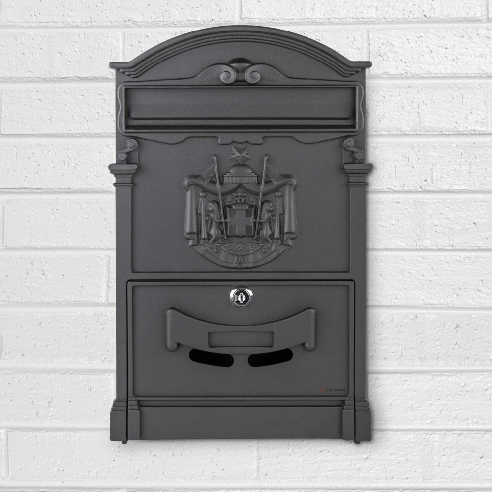 Boîte aux lettres résidentielle en acier enduit...