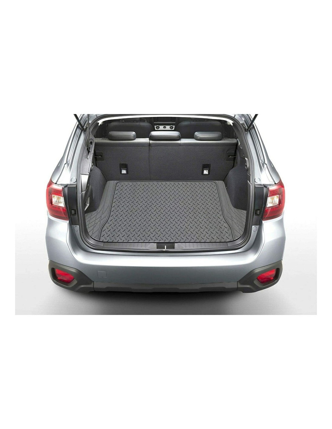 Accessoire Tapis de coffre Voiture en PVC noir 80x120cm