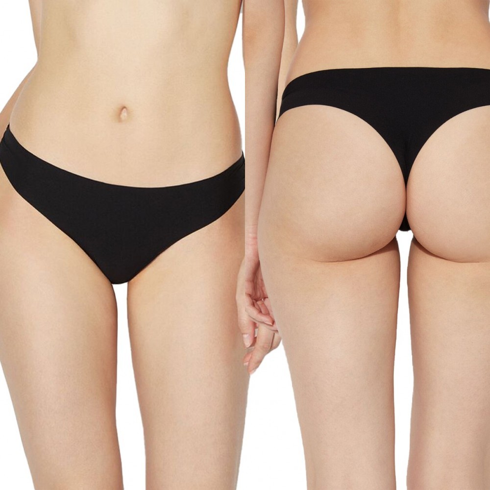 OUNO Pack 4 slips brésiliens 2xNoirs 1xBlanc...