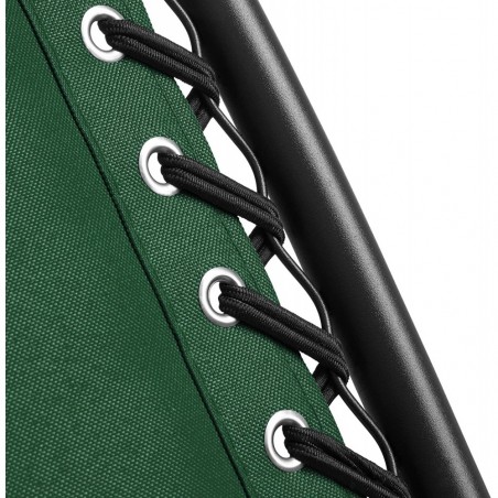 Chaise pliante inclinable EVERTOP GRAVITÀ ZERO VERT FONCÉ