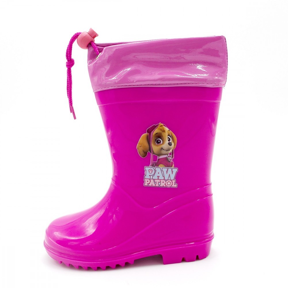 23-2346 Bottes en caoutchouc roses Paw Patrol...