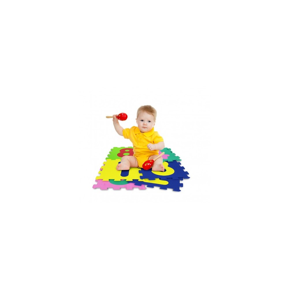 232026 Tapis puzzle coloré CHIFFRES 10 pièces...
