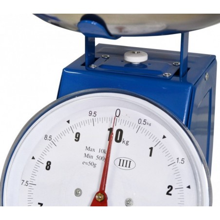 EN-80946 Balance cuisine analogique jusqu'à 10 kg plateau en metal