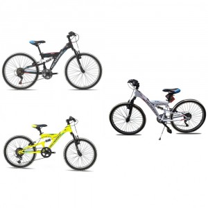 Vélo TECNOBIKE NSR 24 "MODÈLE X4 FULL MTB ART 721 Suspension