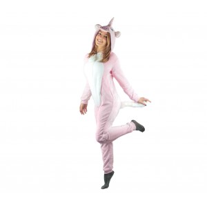 Pigiama intero Cosplay due colori a tuta felpato UNISEX mod. Rainbow da XS a XXL 2