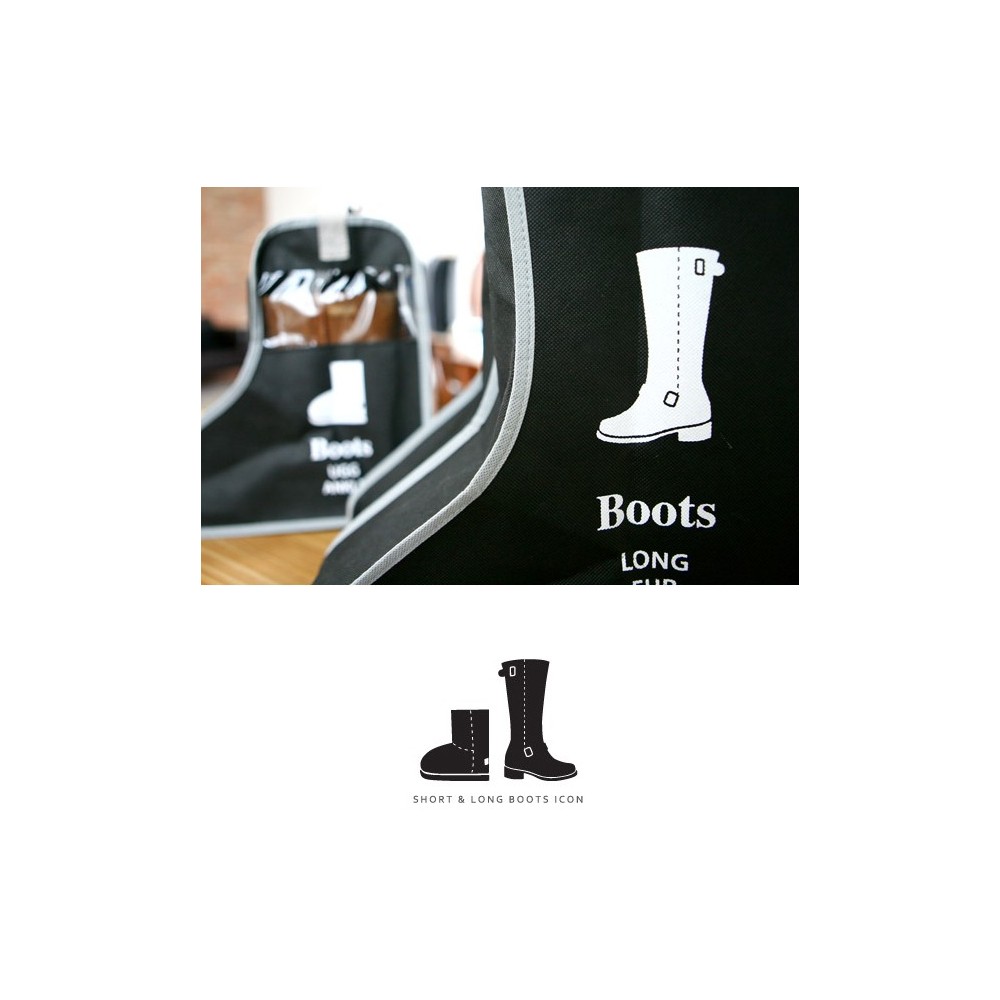 Porte bottes organisateur de voyage pour bottes haut ou bas gain de place