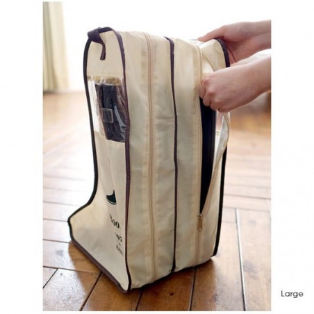Porte bottes organisateur de voyage pour bottes haut ou bas gain de place
