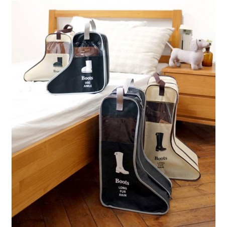Porte bottes organisateur de voyage pour bottes haut ou bas gain de place