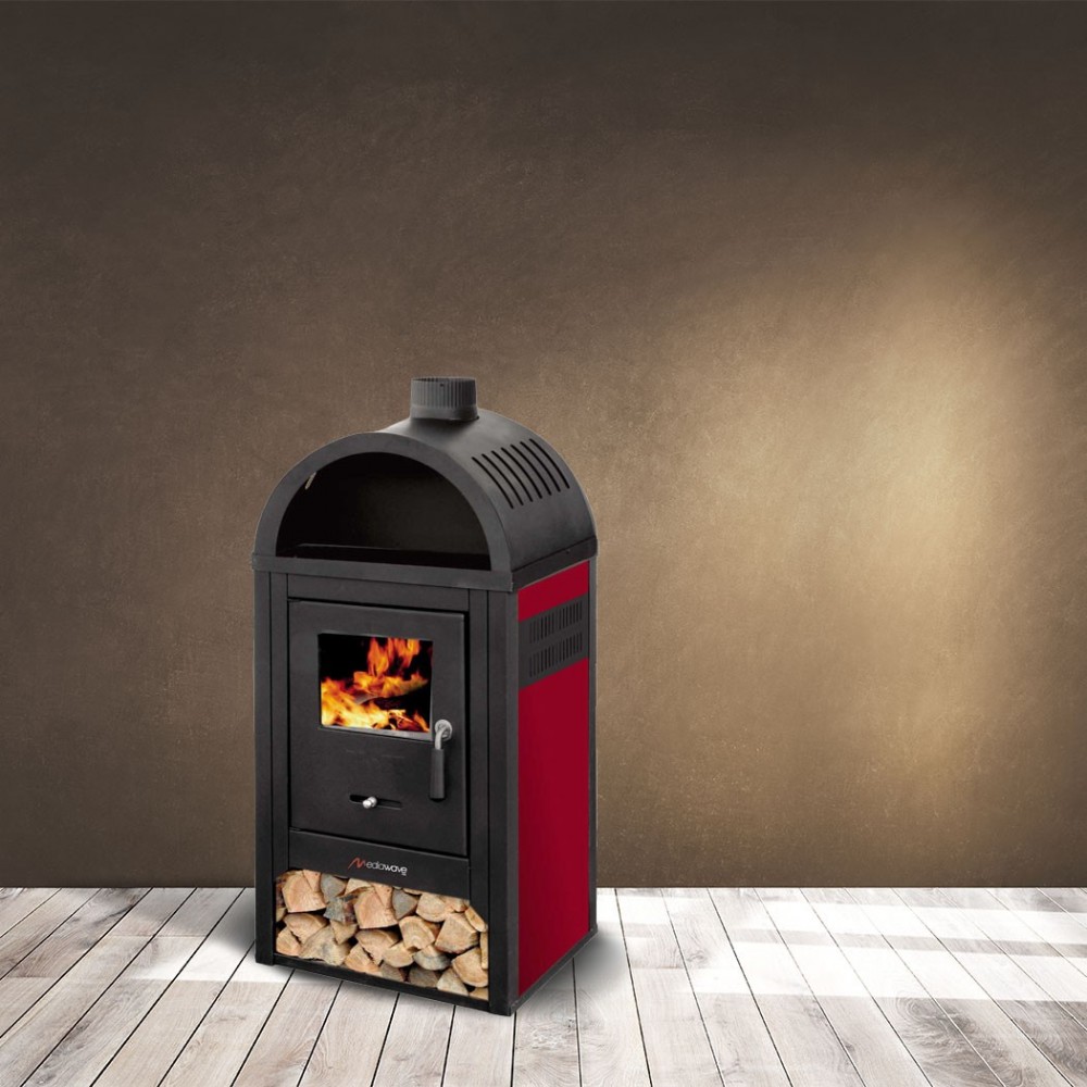 Poêle-cheminée DIPLOMAT LUX avec compartiment...