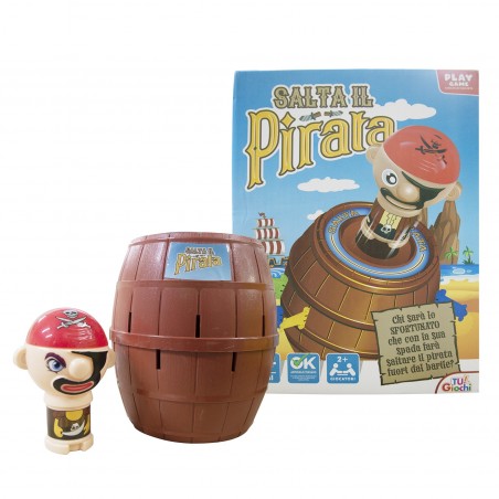 Sauter le pirate avec le tonneau 100002 jeu pour enfants 3 ans + jeu d’adresse