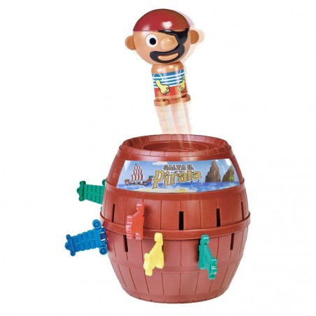 Sauter le pirate avec le tonneau 100002 jeu pour enfants 3 ans + jeu d’adresse