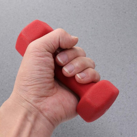 Guidon en néoprène de 3kg 176763 entraînement maison de gym jogging