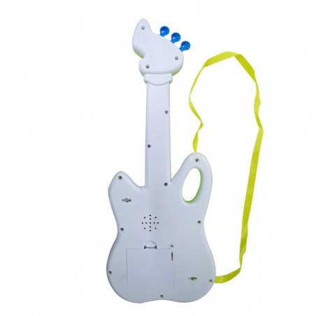 Guitare pour enfants 102268 avec bandoulière mélodies enregistrées et lumières