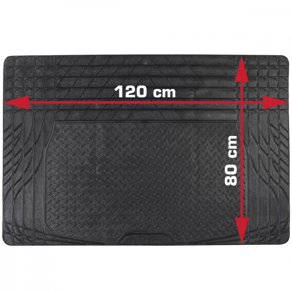 Ensemble Auto PONZA Set 4 Tapis en Caoutchouc...