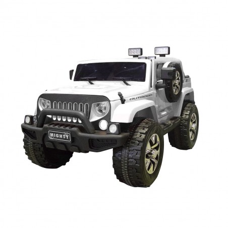 Voiture électrique enfants Jeep 4x4 extérieur 12V MP3 87510 USB télécommande