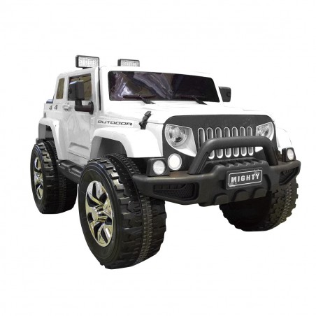 Voiture électrique enfants Jeep 4x4 extérieur 12V MP3 87510 USB télécommande