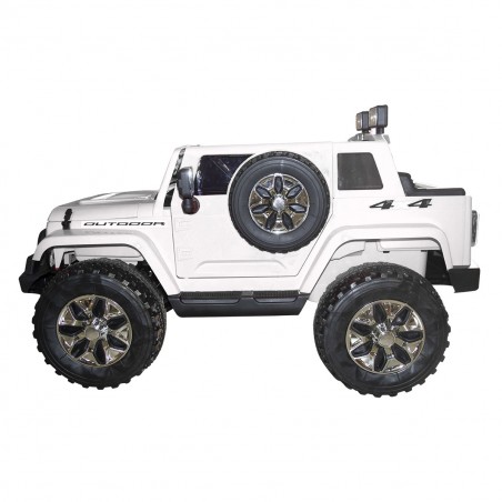 Voiture électrique enfants Jeep 4x4 extérieur 12V MP3 87510 USB télécommande
