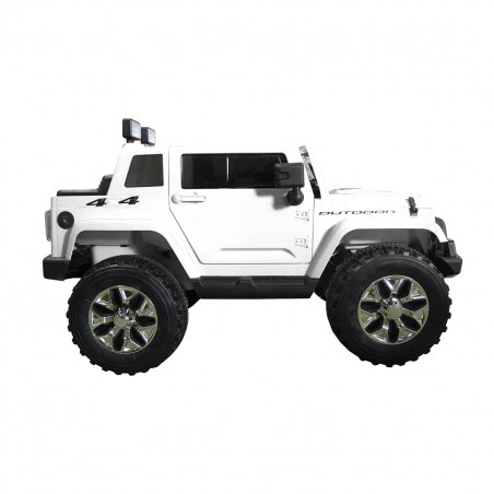 Voiture électrique enfants Jeep 4x4 extérieur 12V MP3 87510 USB télécommande